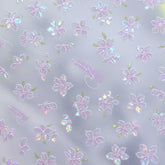 Shell Nail Sticker - Begonia Flower